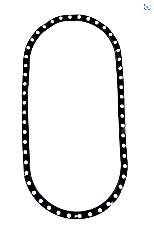 Firetube Gasket, 52 Hole, Ring Style, Buna